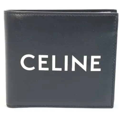 Pre-owned Wallets, unisex, , Size: ONE SIZE Pre-owned Leather wallets - Celine Vintage - Modalova