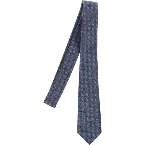 Ties, male, , Size: ONE SIZE Elegant Silk Tie - ETRO - Modalova