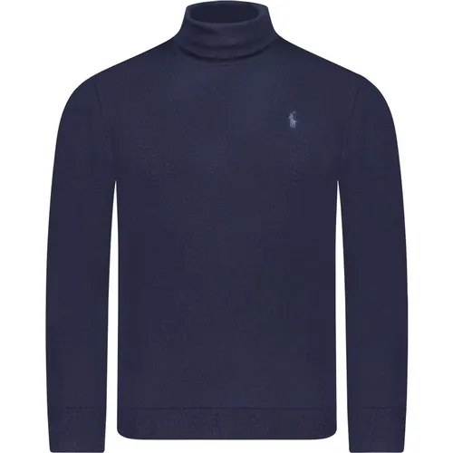 Turtlenecks, male, , Size: S Wool Polo Sweater - Polo Ralph Lauren - Modalova