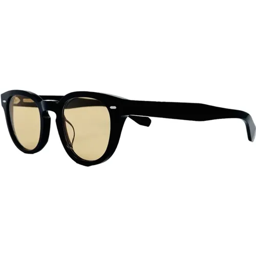 Sunglasses, unisex, , Size: ONE SIZE Handcrafted Japanese Square Frame Glasses - Oliver Peoples - Modalova