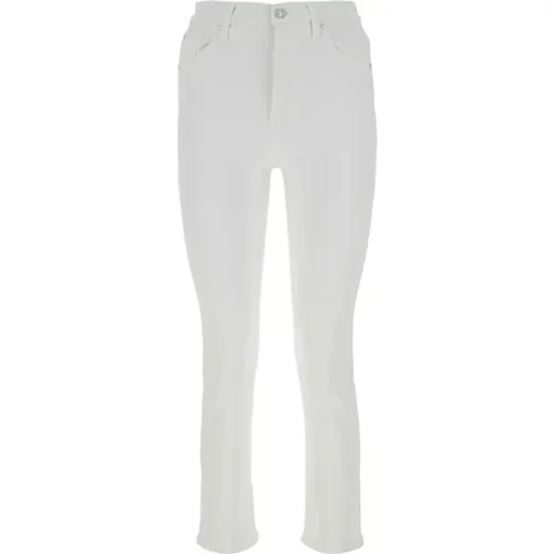 Luxe Vintage Weiße Baumwollmischung Jeans - 7 For All Mankind - Modalova