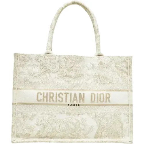 Pre-owned Canvas totes , female, Sizes: ONE SIZE - Dior Vintage - Modalova