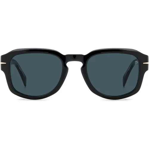 Blue Sunglasses DB 7098/S , male, Sizes: 51 MM - Eyewear by David Beckham - Modalova
