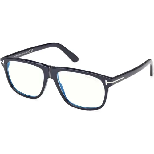 Glasses, male, , Size: 56 MM Optical Frame - Tom Ford - Modalova