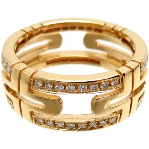 Pre-owned Jewellery, female, , Size: ONE SIZE Pre-owned Gold rings - Bvlgari Vintage - Modalova