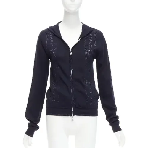 Pre-owned Cotton outerwear , female, Sizes: XS - Chanel Vintage - Modalova