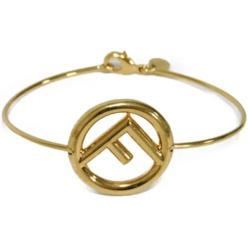 Pre-owned Jewellery, female, , Size: ONE SIZE Pre-owned Fabric bracelets - Fendi Vintage - Modalova