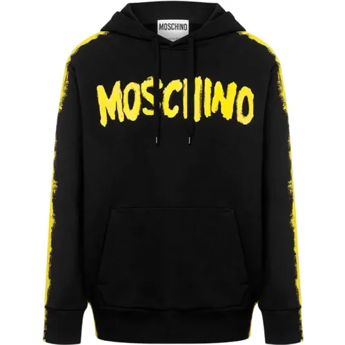 Hooded Sweatshirt - Size 46, , male, Sizes: L, M - Moschino - Modalova