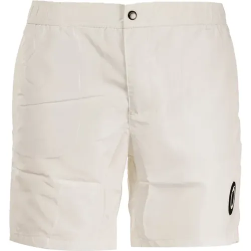 Herren Badehose Weiß Sommerstil , Herren, Größe: S - Trussardi - Modalova