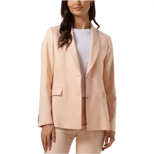 Herring Check Blazer Rosa MOS MOSH - MOS MOSH - Modalova