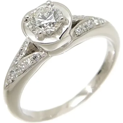 Pre-owned Jewellery, female, , Size: ONE SIZE Pre-owned Platinum rings - Bvlgari Vintage - Modalova