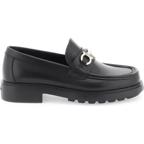 Loafers , Herren, Größe: 40 1/2 EU - Salvatore Ferragamo - Modalova