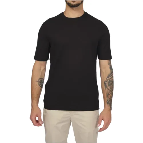 T-Shirts , male, Sizes: 4XL, M, L - Alpha Studio - Modalova
