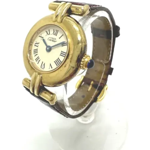 Pre-owned Watches, female, , Size: ONE SIZE Pre-owned Stainless Steel watches - Cartier Vintage - Modalova