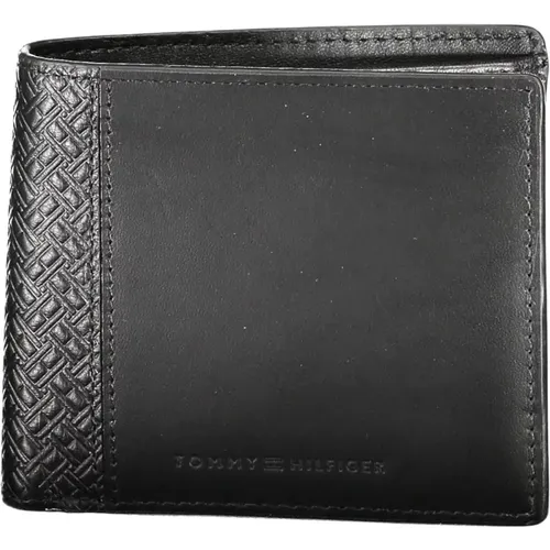 Wallets & Cardholders, male, , Size: ONE SIZE Leather Wallet - Tommy Hilfiger - Modalova