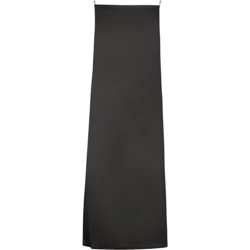 Schwarzes Viskose Abendkleid , Damen, Größe: 2XS - Jacquemus - Modalova