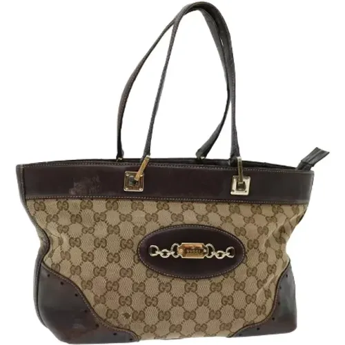 Pre-owned Canvas gucci-bags , female, Sizes: ONE SIZE - Gucci Vintage - Modalova