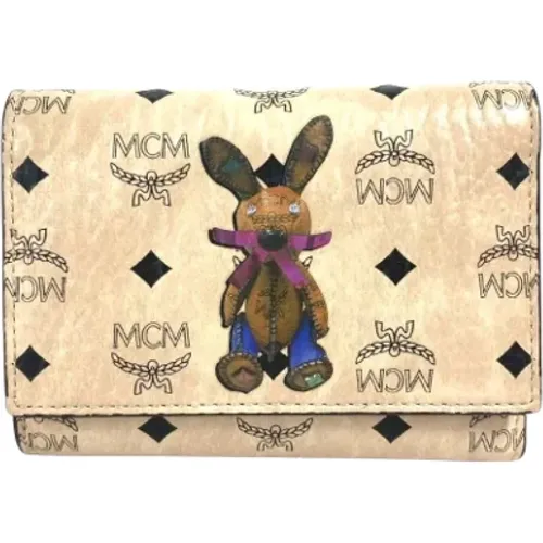 Pre-owned Wallets, female, , Size: ONE SIZE Pre-owned Leather wallets - MCM Pre-owned - Modalova