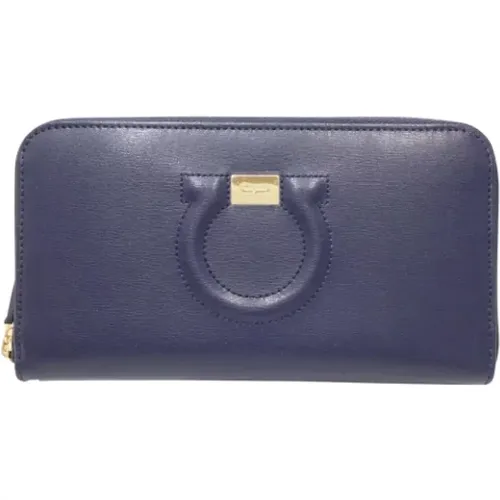 Pre-owned Wallets, female, , Size: ONE SIZE Pre-owned Leather wallets - Salvatore Ferragamo Pre-owned - Modalova