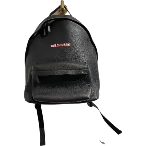 Pre-owned Backpacks, unisex, , Size: ONE SIZE Pre-owned Leather backpacks - Balenciaga Vintage - Modalova