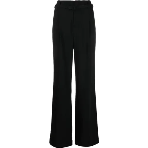 Modern wool pleated pants , female, Sizes: XS - Ralph Lauren - Modalova