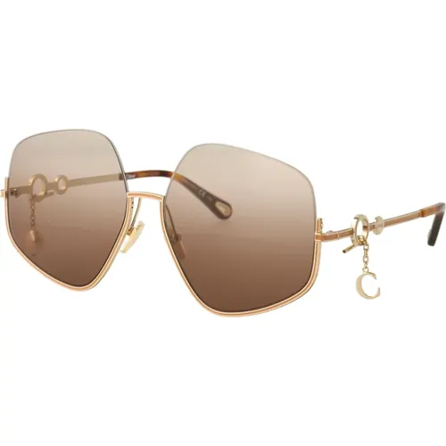 Stylish Sunglasses for Fashionable Look , female, Sizes: 61 MM - Chloé - Modalova