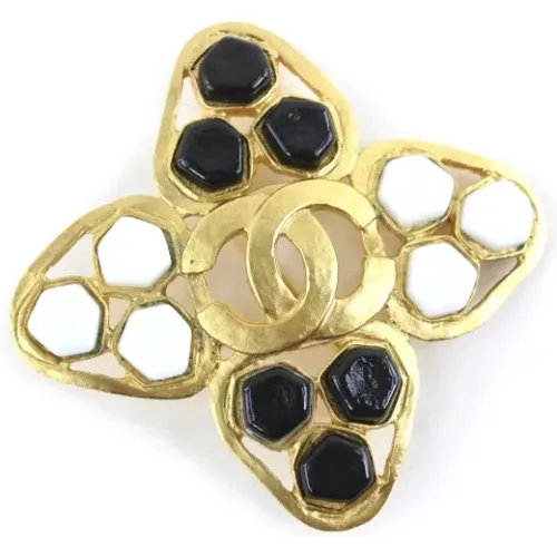 Pre-owned Jewellery, female, , Size: ONE SIZE Pre-owned Metal brooches - Chanel Vintage - Modalova