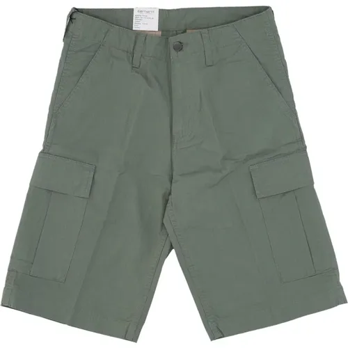 Casual Shorts, male, , Size: W28 Cargo Short Pants Park Rinsed - Carhartt WIP - Modalova