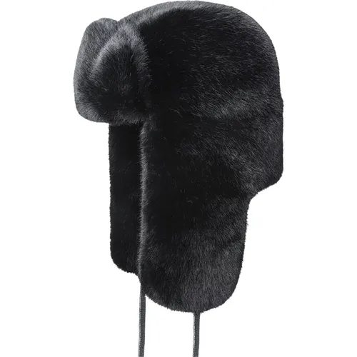 Faux Fur Trapper Hat , male, Sizes: S - Kangol - Modalova