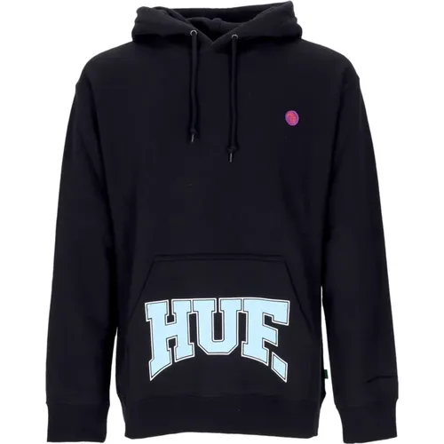 Hoodies, male, , Size: M Hoodie with Kangaroo Pocket - HUF - Modalova