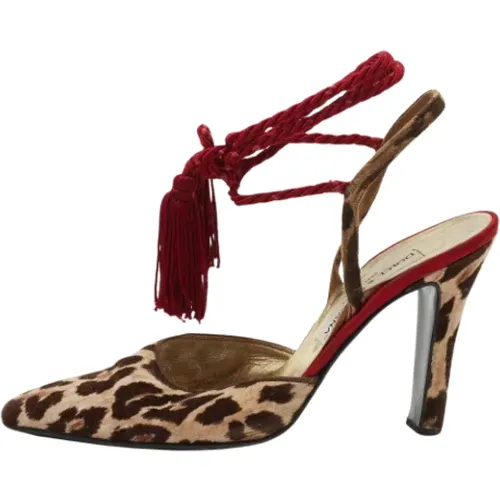 Pre-owned Velvet heels , female, Sizes: 6 UK - Dolce & Gabbana Pre-owned - Modalova