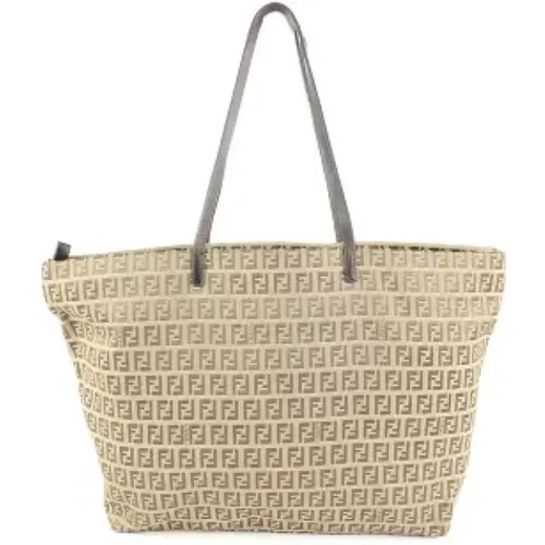 Pre-owned Tote Bags, female, , Size: ONE SIZE Pre-owned Tote Bags - Fendi Vintage - Modalova