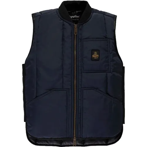 Vests, male, , Size: M Original Padded Vest with Zip Pocket - RefrigiWear - Modalova