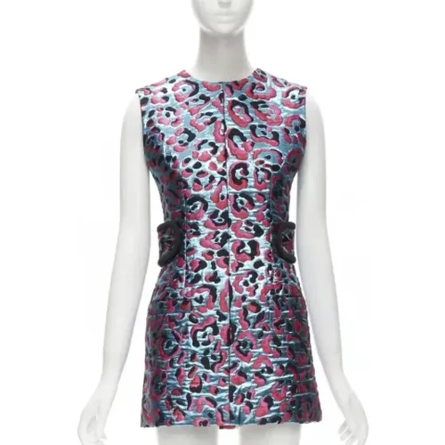 Pre-owned Polyester dresses , female, Sizes: XS - Louis Vuitton Vintage - Modalova