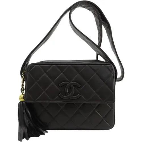 Pre-owned Cross Body Bags, female, , Size: ONE SIZE Pre-owned Leather chanel-bags - Chanel Vintage - Modalova