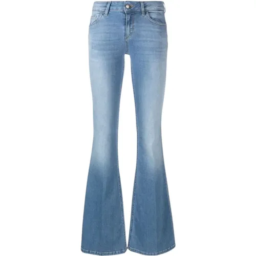 Retro Flared Boot-cut Jeans , Damen, Größe: W33 - Liu Jo - Modalova