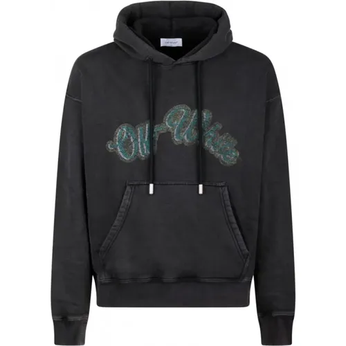 Bacchus Skate Hoodie , Herren, Größe: L - Off White - Modalova