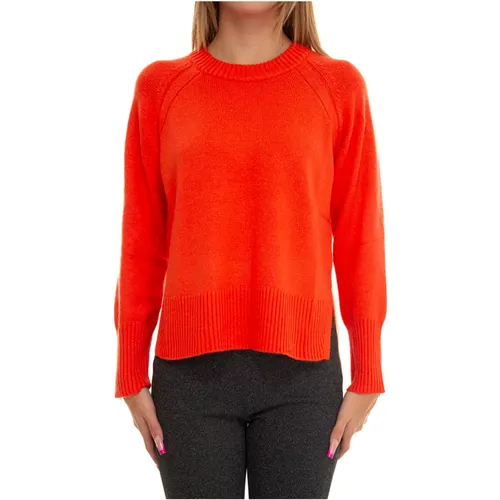 Cozy Raglan Sleeve Pullover , female, Sizes: L - Suncoo - Modalova