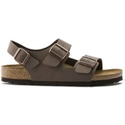 Flat Sandals, male, , Size: 10 US Mocha Sandals - Birkenstock - Modalova