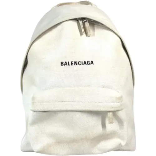 Pre-owned Backpacks, female, , Size: ONE SIZE Pre-owned Canvas backpacks - Balenciaga Vintage - Modalova