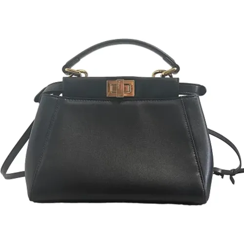 Pre-owned Leather handbags , female, Sizes: ONE SIZE - Fendi Vintage - Modalova