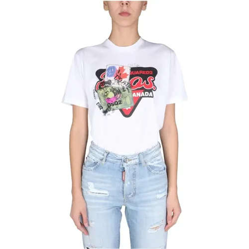 Riesenbro-T-Shirt Dsquared2 - Dsquared2 - Modalova