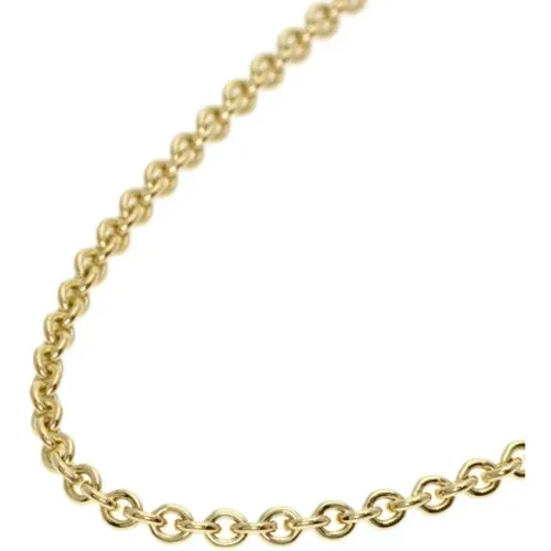 Pre-owned Gold necklaces , female, Sizes: ONE SIZE - Cartier Vintage - Modalova