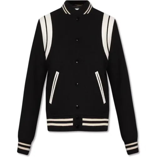 Teddy Jacket , female, Sizes: S, M, L - Saint Laurent - Modalova