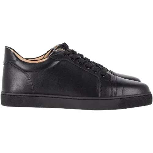 Pre-owned Leather sneakers , female, Sizes: 5 1/2 UK - Christian Louboutin Pre-owned - Modalova
