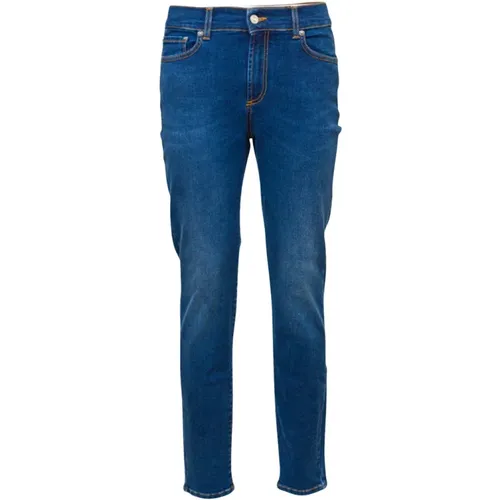 Cate High Denim Jeans , female, Sizes: W28, W32, W30, W27 - Roy Roger's - Modalova