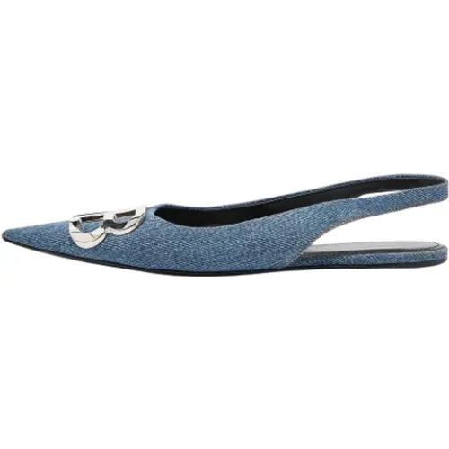 Pre-owned Denim sandals , Damen, Größe: 35 1/2 EU - Balenciaga Vintage - Modalova