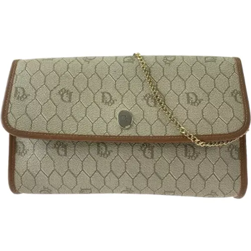 Pre-owned Cross Body Bags, female, , Size: ONE SIZE Pre-owned Canvas dior-bags - Dior Vintage - Modalova