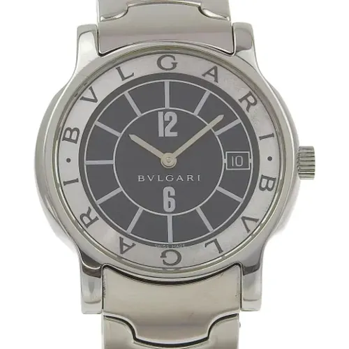 Pre-owned Watches, male, , Size: ONE SIZE Pre-owned Metal watches - Bvlgari Vintage - Modalova