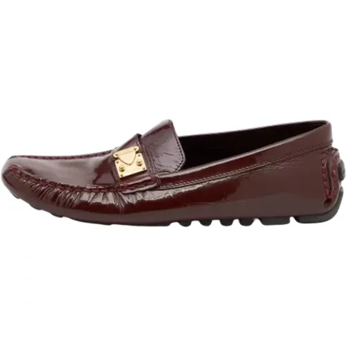 Pre-owned Flats, female, , Size: 7 1/2 US Pre-owned Leather flats - Louis Vuitton Vintage - Modalova